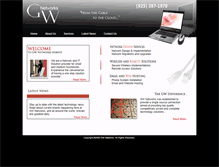 Tablet Screenshot of gwnetworks4u.com